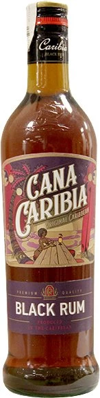 Ром Cana Caribia Black 38%, 0.7 л