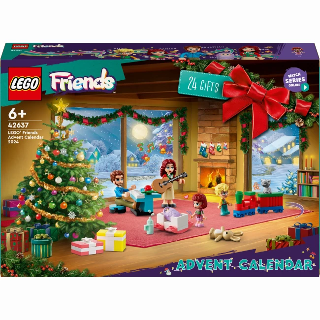 Конструктор LEGO Friends Новорічний календар 2024 272 деталі (42637)