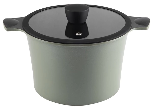 Каструля Ringel Zitrone Olive із кришкою 5.8 л, 24 см (RG-2108-24/2/OL)