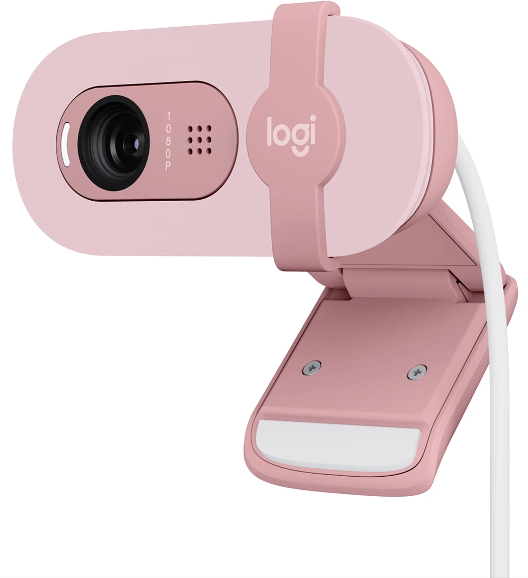 Веб-камера Logitech Brio 100 Rose (480776)
