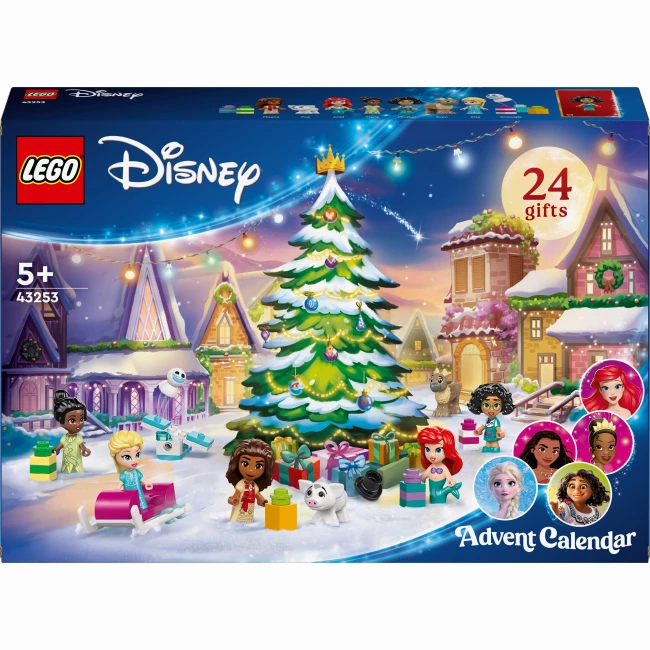 Конструктор LEGO Disney Princess Різдвяний календар 2024 253 деталі (43253)