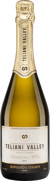 Вино игристое Teliani Valley белое брют 0.75 л 11.5%