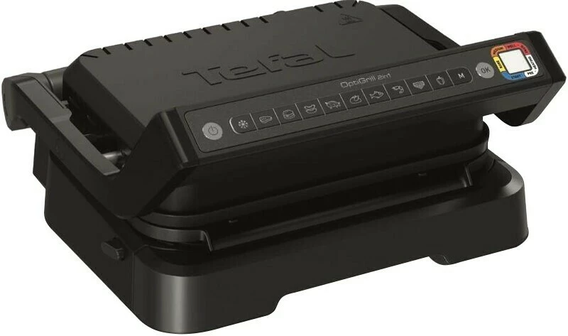 Гриль Tefal прижимний OptiGrill 2в1 Black