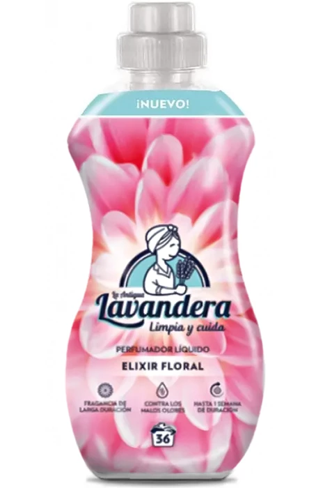 Кондиціонер для білизни La Antigua Lavandera Elixir Floral Квітковий еліксир парфумований 720 мл (8435495837572)