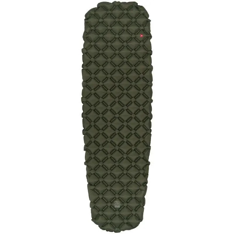 Килимок Highlander Nap-Pak Inflatable Sleeping Mat PrimaLoft Olive AIR072-OG надувний 5 см (930481)
