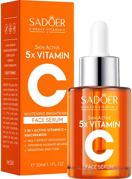 Серум для обличчя Sadoer 5X Vitamin C Face Serum з вітаміном С 30 мл (NO.SD08084)