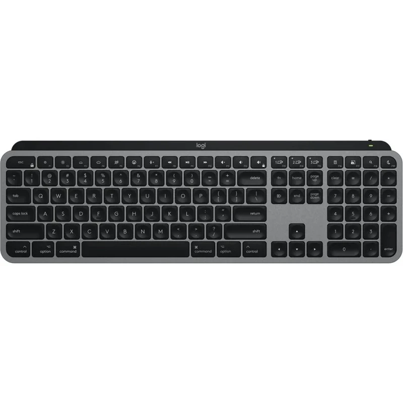 Клавiатура бездротова Logitech MX Keys S for Mac Space Grey (519662)