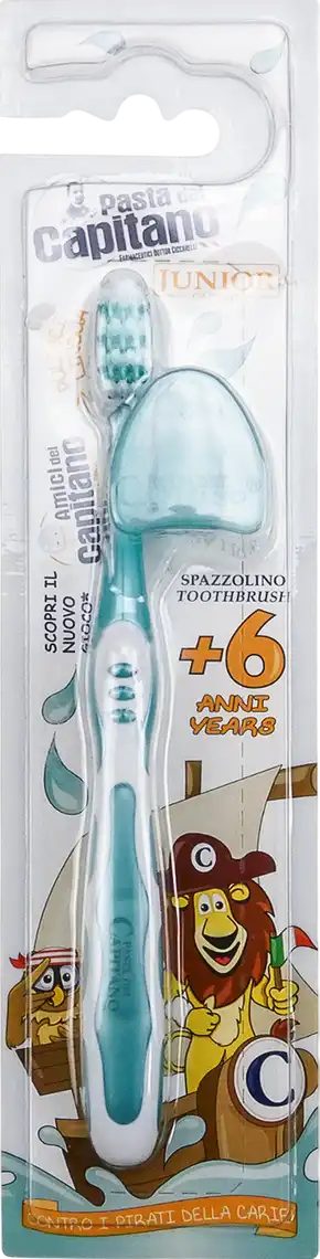 Щітка зубна Pasta del Capitano дитяча JUNIOR 6+ м'яка 1 шт