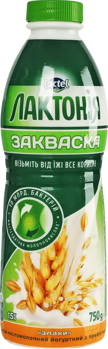 Закваска Лактонія Злаки 1.5% 750 г