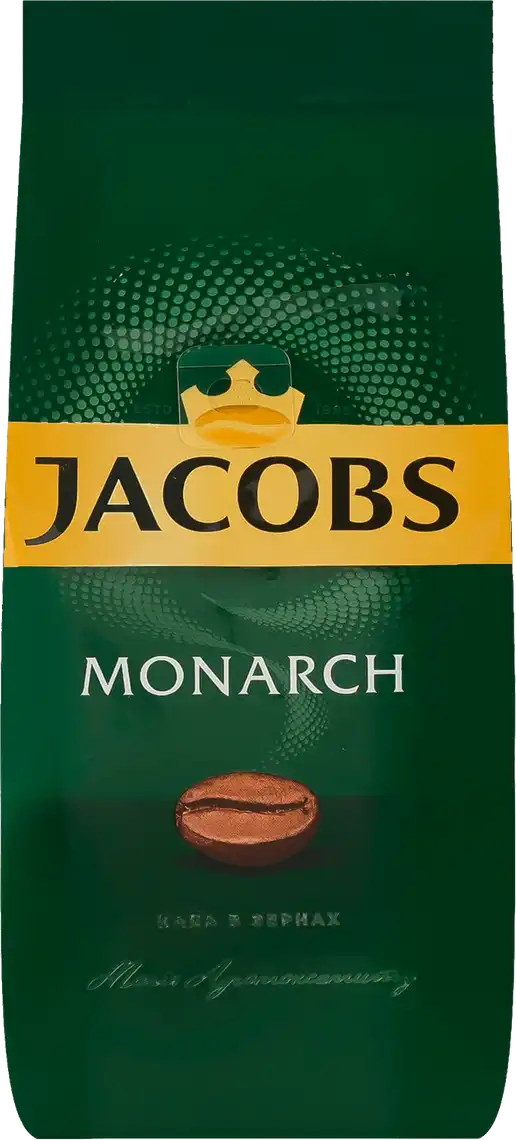 Кава в зернах Jacobs Monarch натуральна смажена 250 г