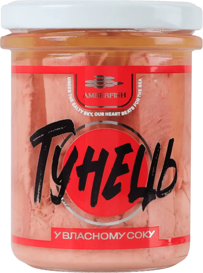 Тунець Amberfish у власному соку 190 г