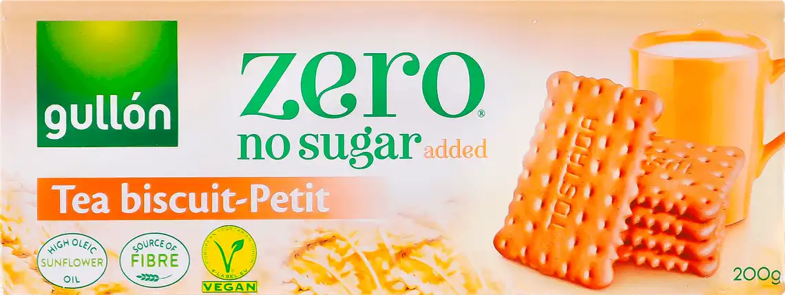 Печиво Gullon Diet Nature до чаю без цукру 200 г