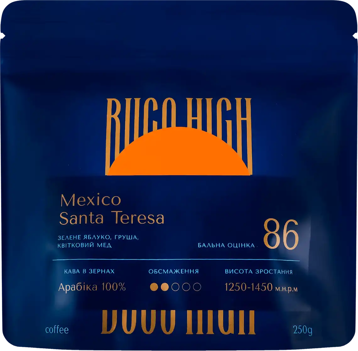 Кава зернова Buco High Mexico Santa Teresa 250 г