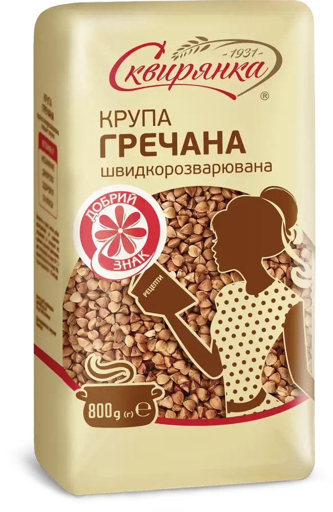 Крупа Сквірянка гречана 800 г