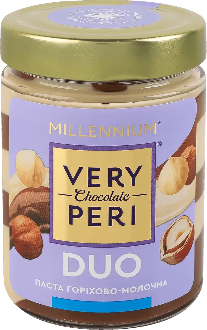 Паста Millennium Very Peri Duo горіхово-молочна 360 г