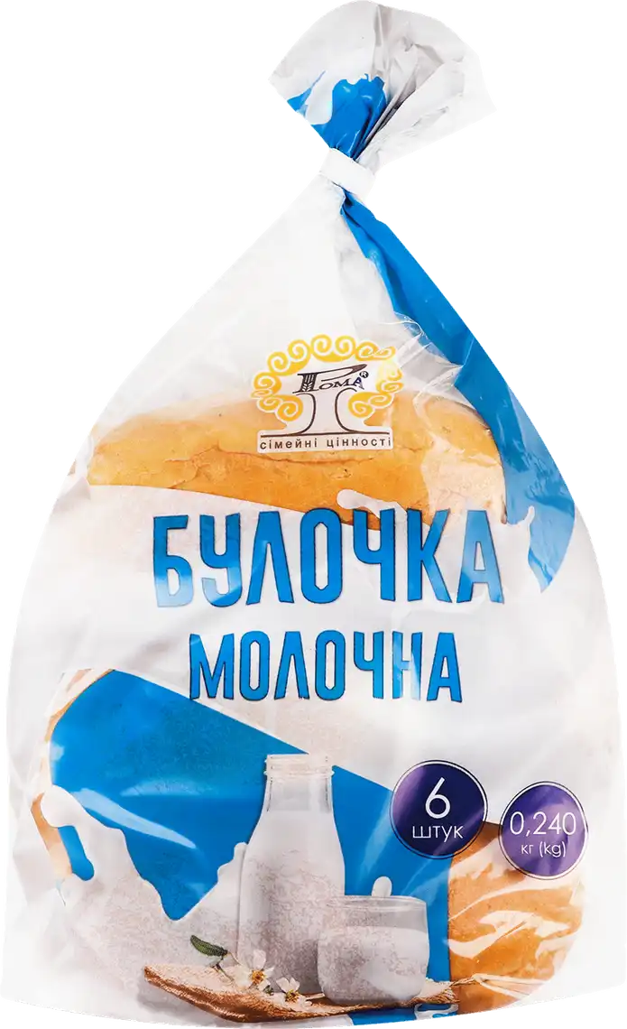 Булочка Рома Молочна 240 г