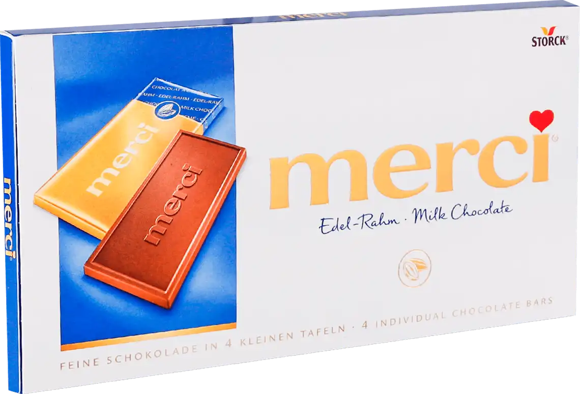 Шоколад Merci Stork молочний 100 г