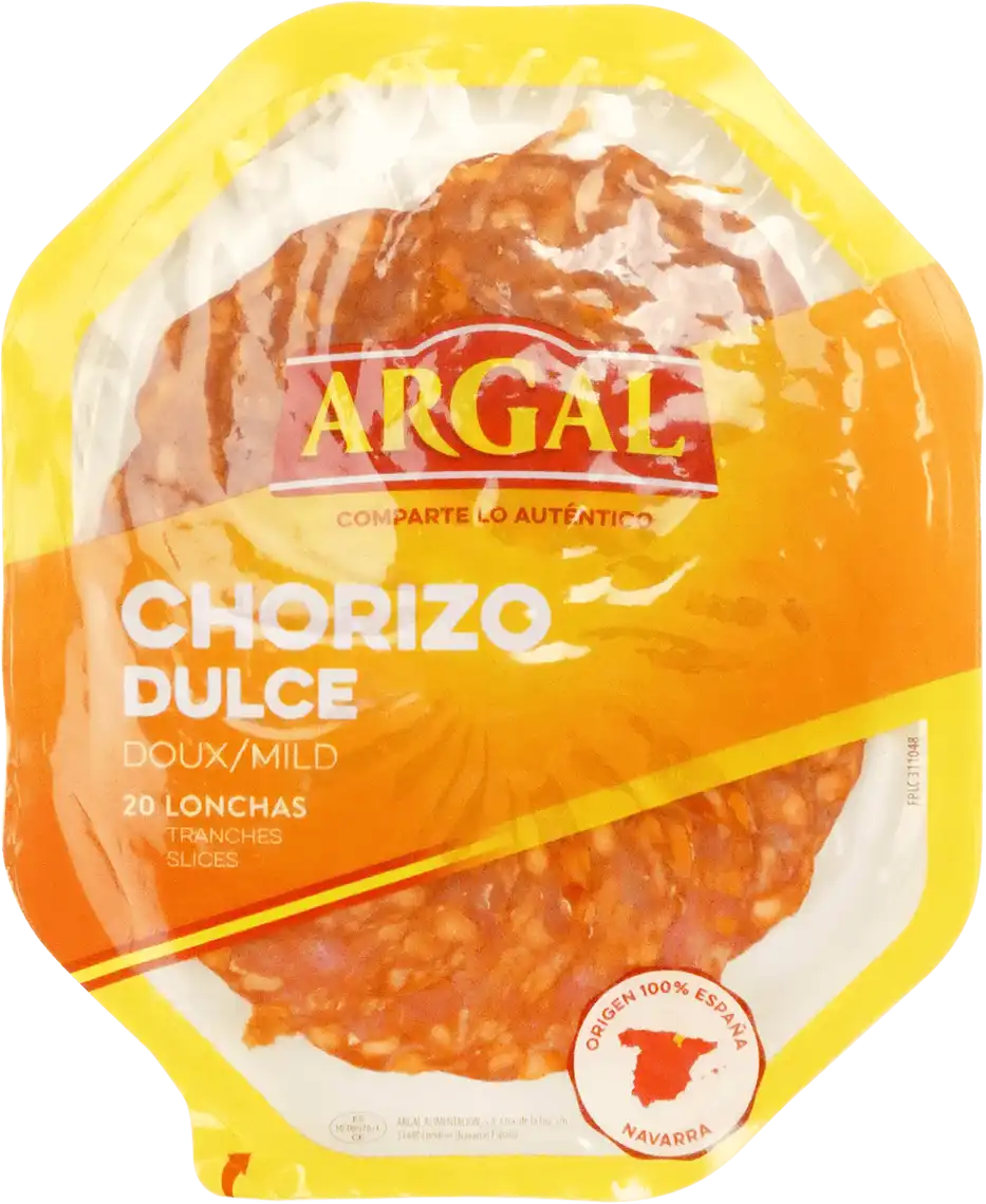 Ковбаса Argal Chorizo Regio сиров'ялена нарізка 100 г