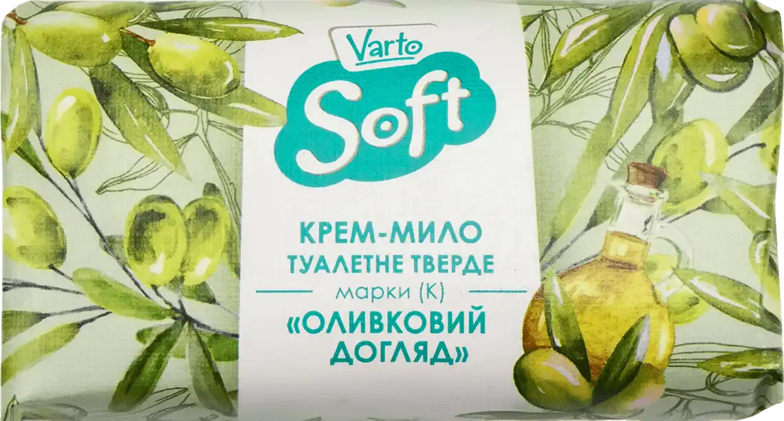 Крем-мило Varto Soft Оливковий догляд туалетне 100 г