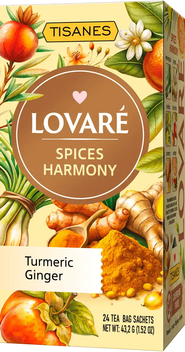 Чай трав'яний Lovare Spices Harmony Tisanes 24х1,8 г