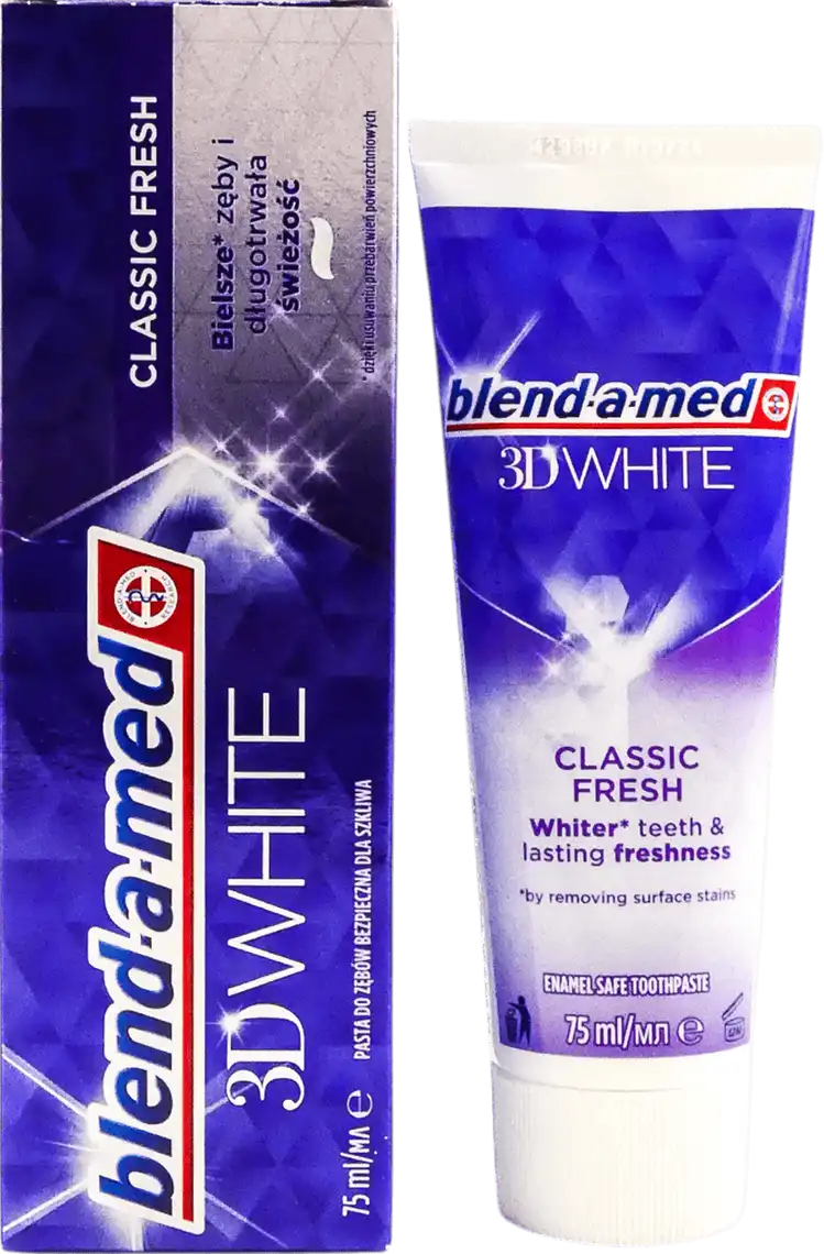 Паста зубна Blend-a-Med 3D White Classic Fresh 75мл