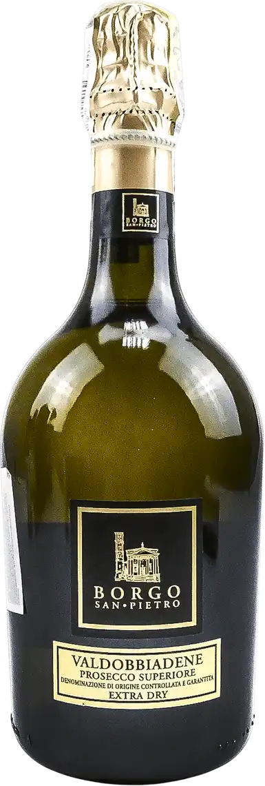 Вино ігристе Borgo San Pietro Prosecco Valdobbiadene Superiore DOCG біле екстра сухе 0,75 л