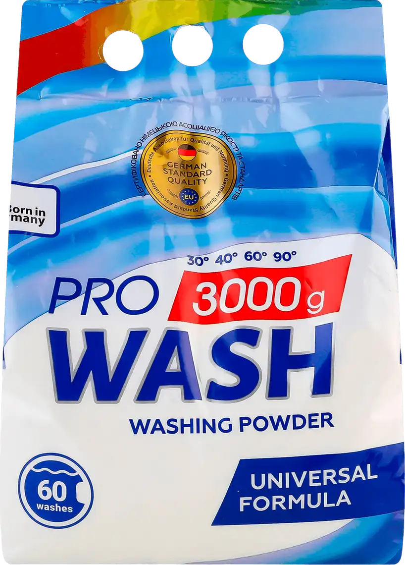 Пральний порошок Pro Wash універсальний 3 кг