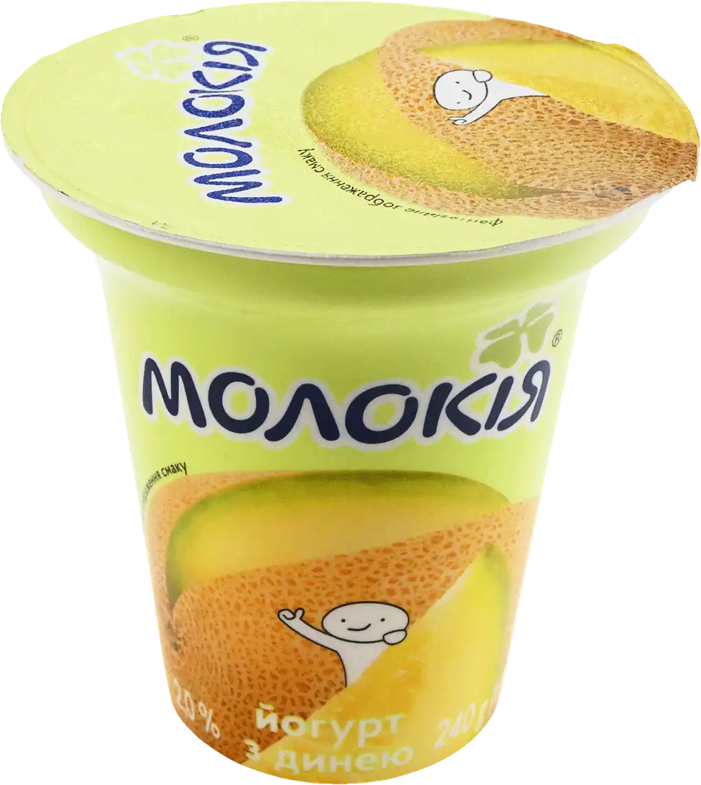 Йогурт Молокія Диня 2% 240 г