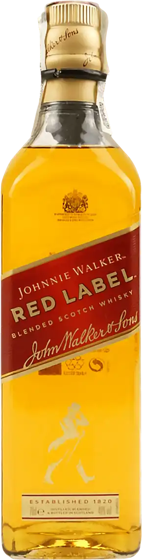 Віскі Johnnie Walker Red Label купажований 4 роки витримки 40% 0.7 л