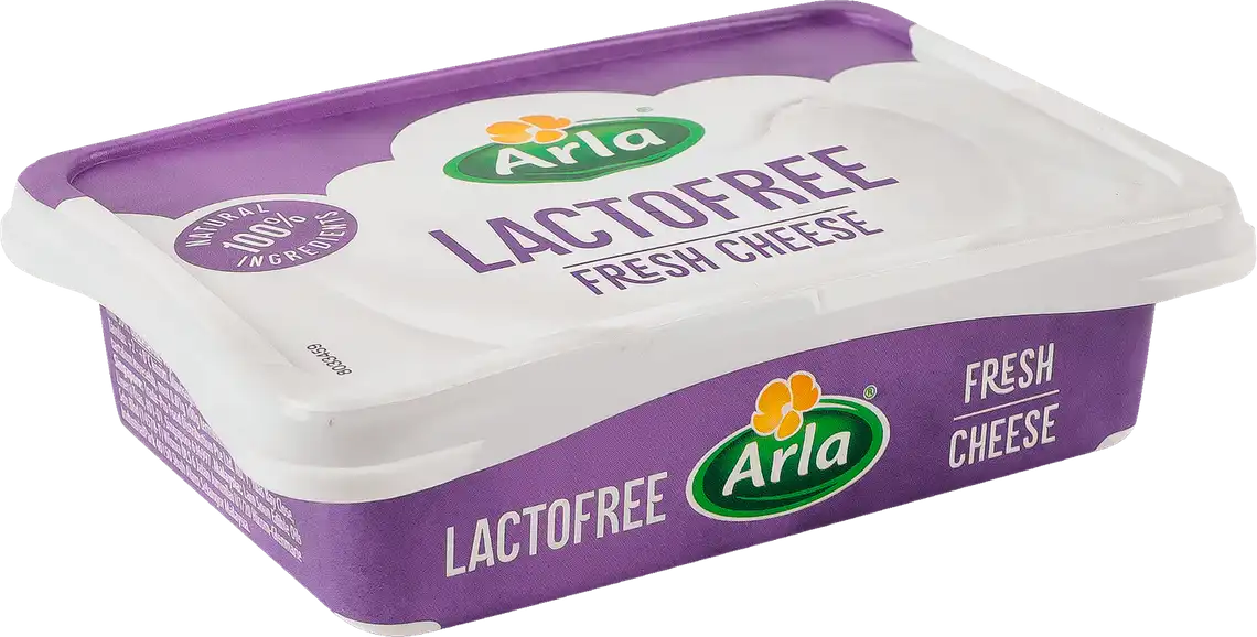 Крем-сир Arla безлактозний натуральний 50% 200г
