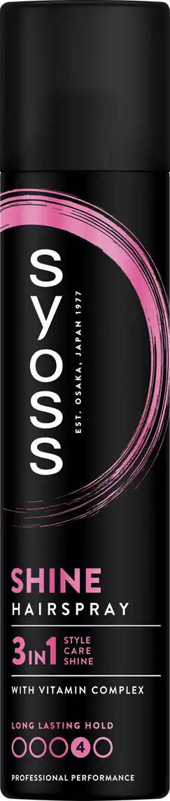 Лак для волосся Syoss Shine 4 300 мл