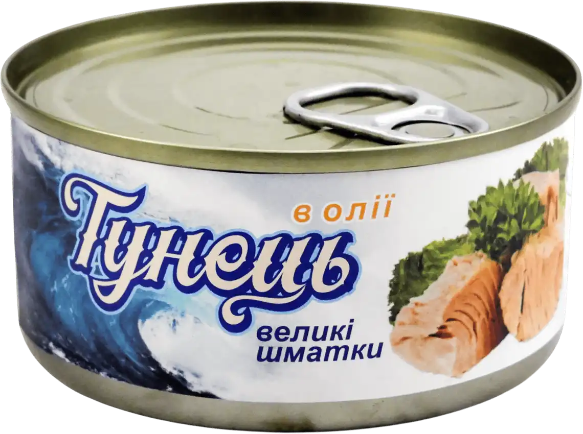 Тунець Ice Storm великі шматки в олії 185 г