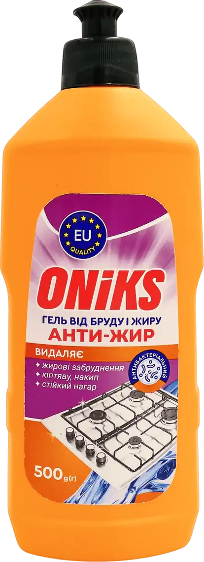 Засіб Oniks для видалення бруду, жиру, накипу та нагару 500 мл