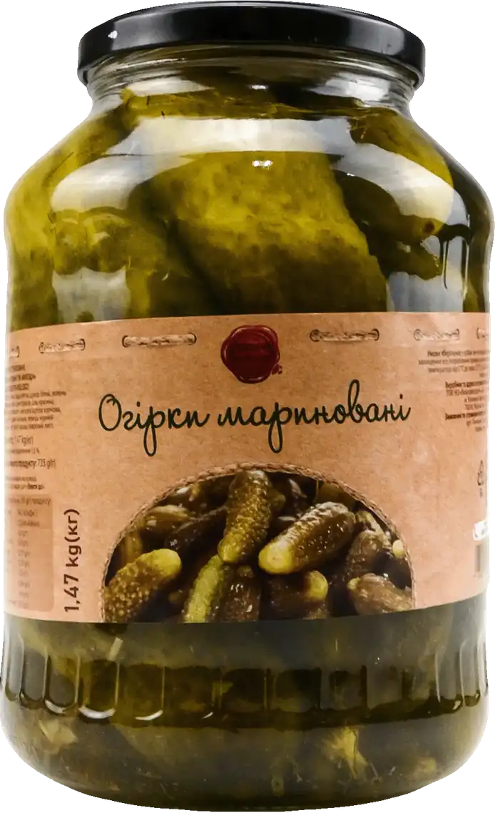Огірки Вигода мариновані 1470 г