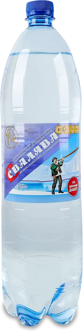 Вода Свалява сильногазована лікувально-столова 1,5 л