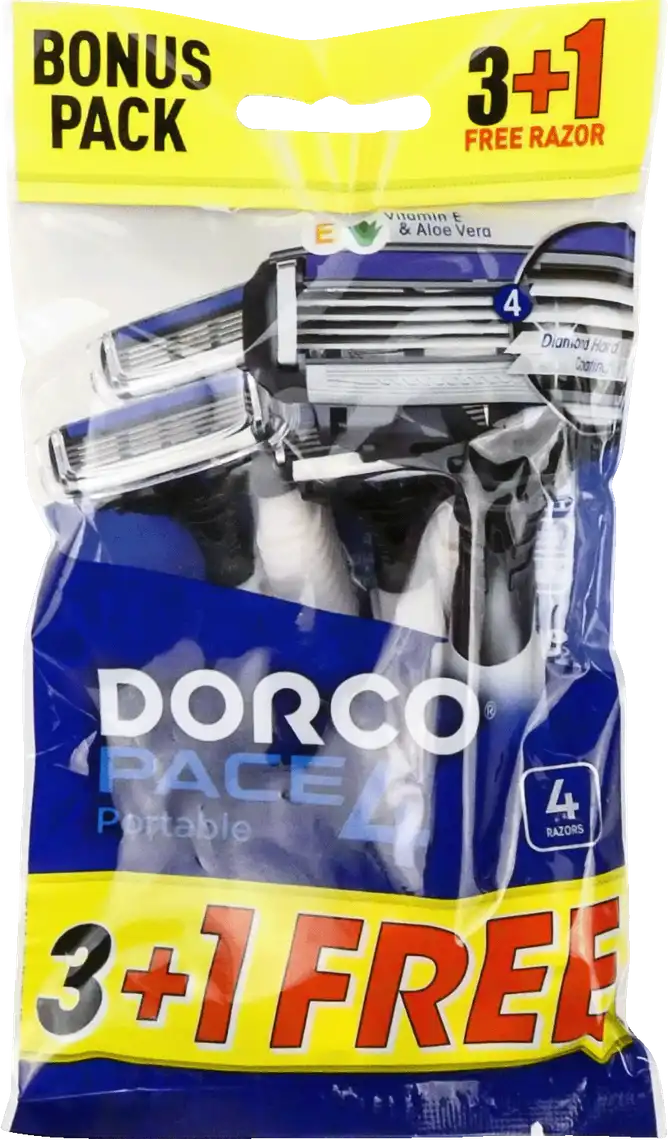 Станок Dorco Pace4 одноразовий чоловічий 4 шт
