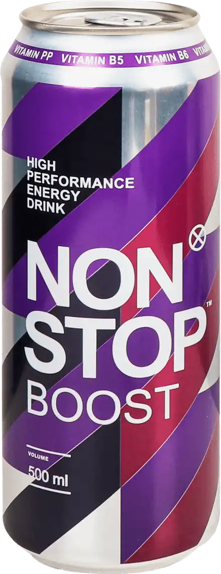 Напій енергетичний Non Stop Boost 0.5 л