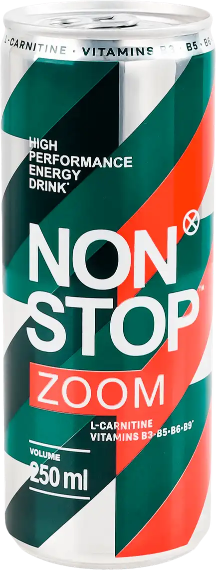 Напій енергетичний Non Stop Zoom 250 мл