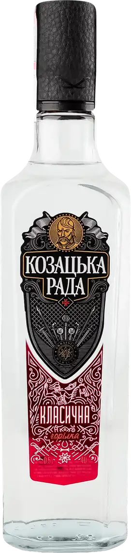 Горілка Козацька рада Класична 40% 0.5 л