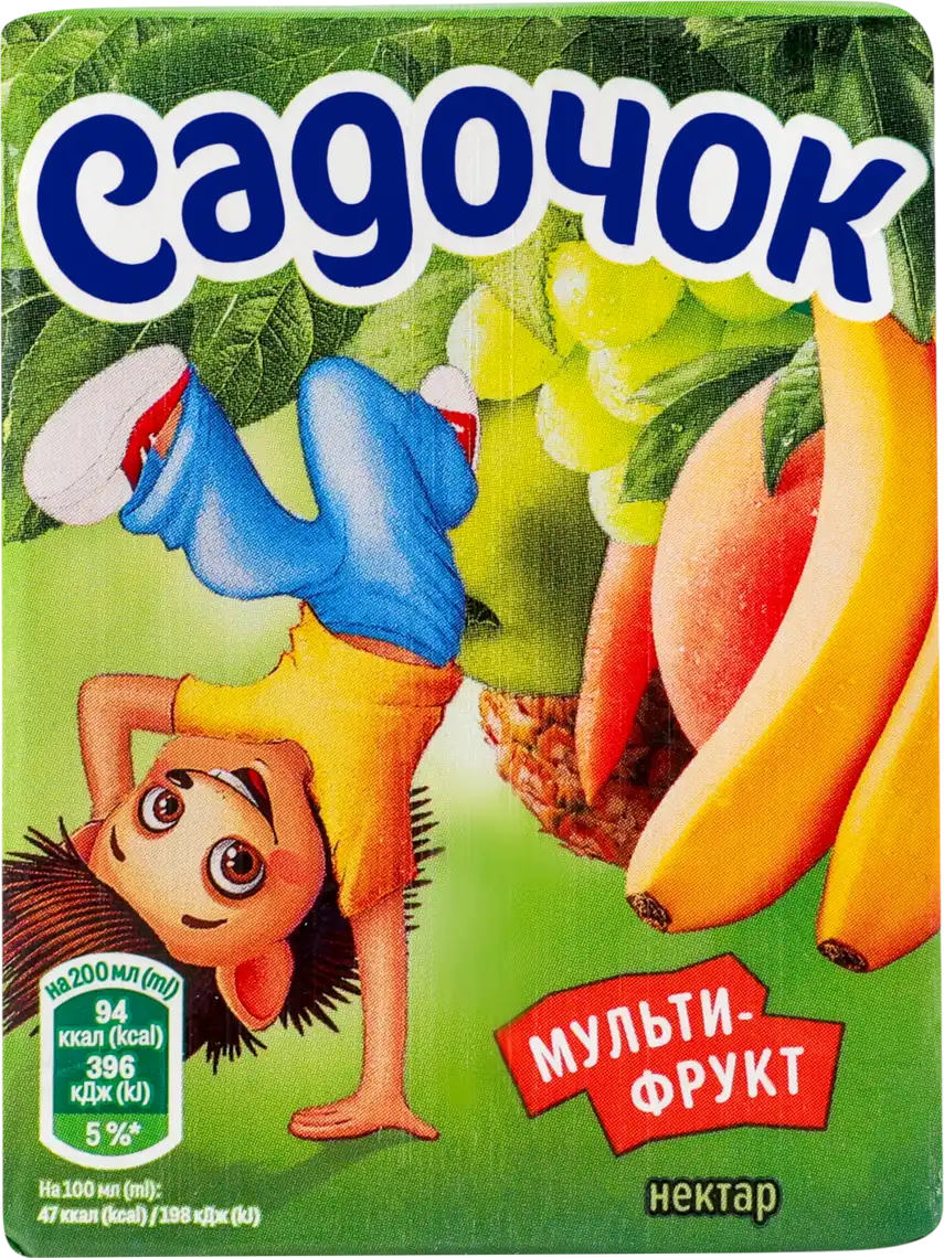 Нектар Садочок мультифрукт 200 мл