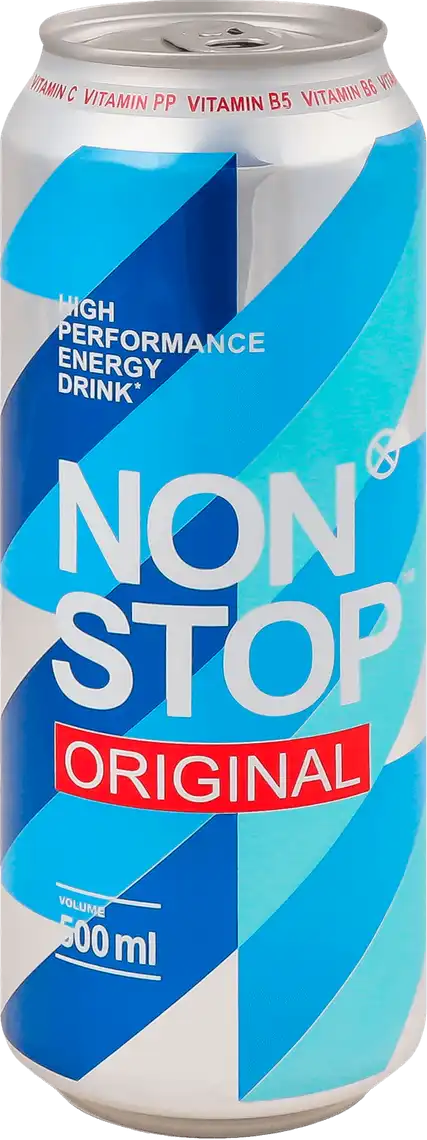 Напій енергетичний Non Stop Original 0.5 л