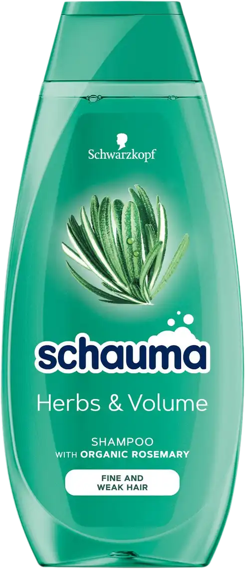 Шампунь Schauma Herb&Volume для тонкого та слабкого волосся 400 мл