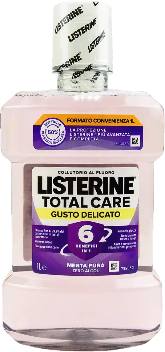 Ополіскувач Listerine Total Care 6 в 1 для ротової порожнини 1 л
