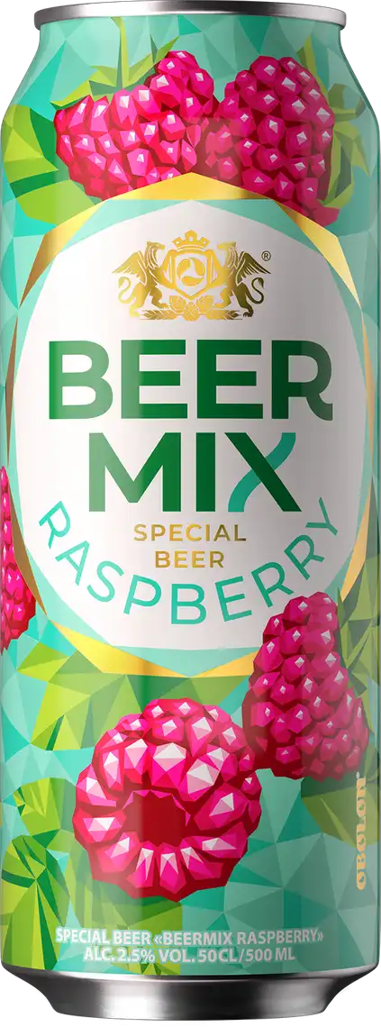 Пиво Оболонь Beermix Малина 500 мл