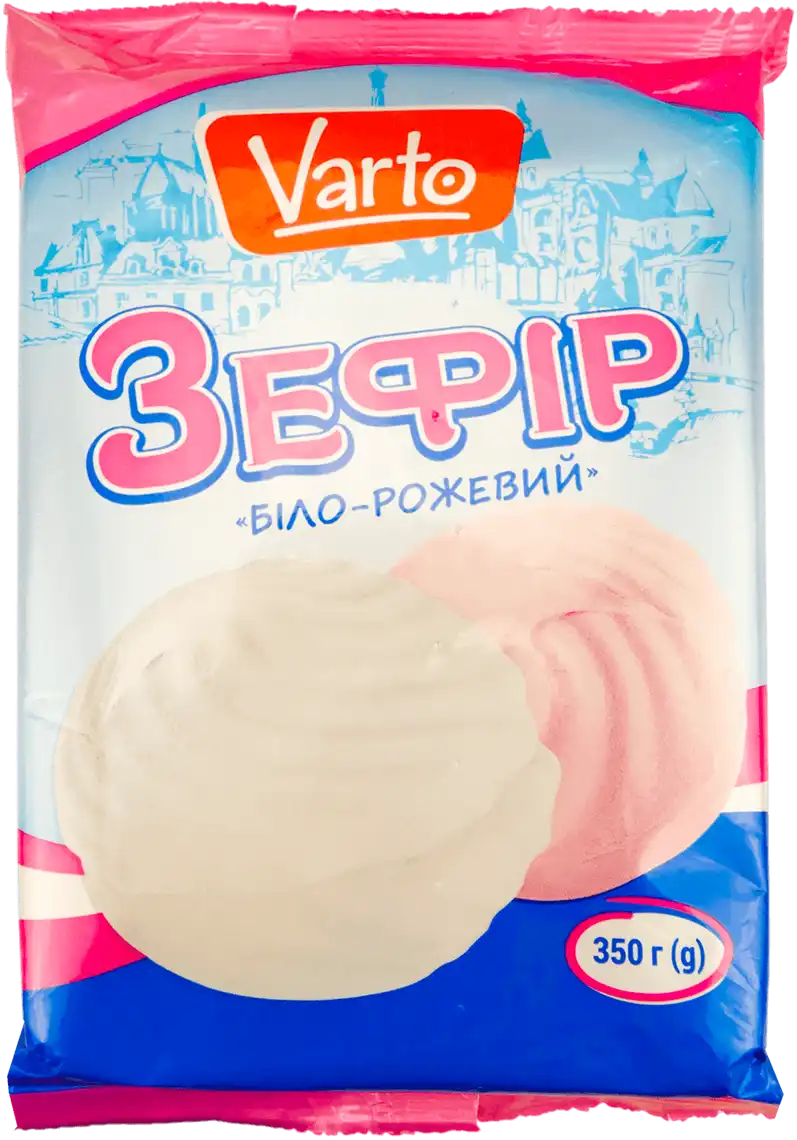 Зефір Varto біло-рожевий 350 г
