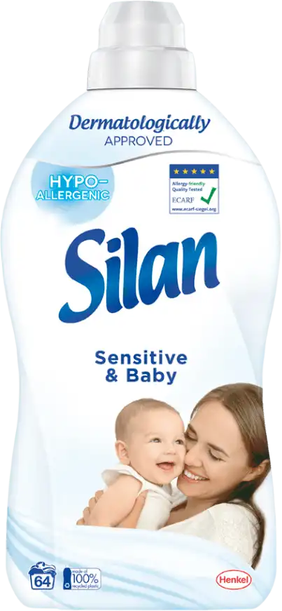 Кондиціонер для білизни Silan Sensitive&Baby 1408 мл