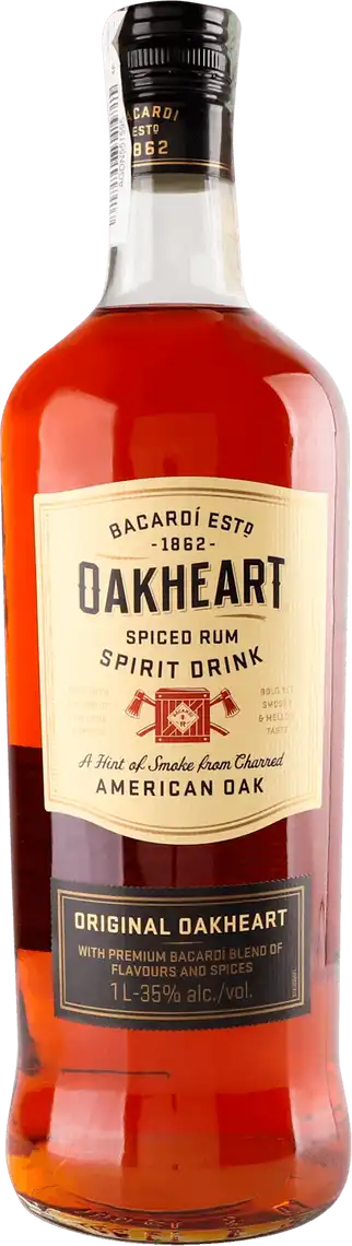 Ромовий напій Oakheart Original 12 місяців витримки 35% 1 л