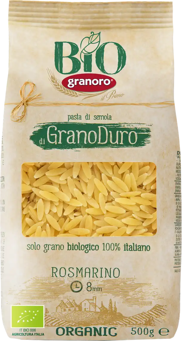 Макаронні вироби Bio Granoro Rosmarino, 500 г