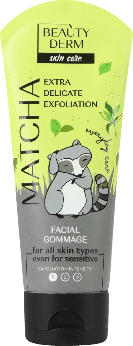 Гомаж для обличчя Beauty Derm Matcha та бамбукова пудра 75 мл