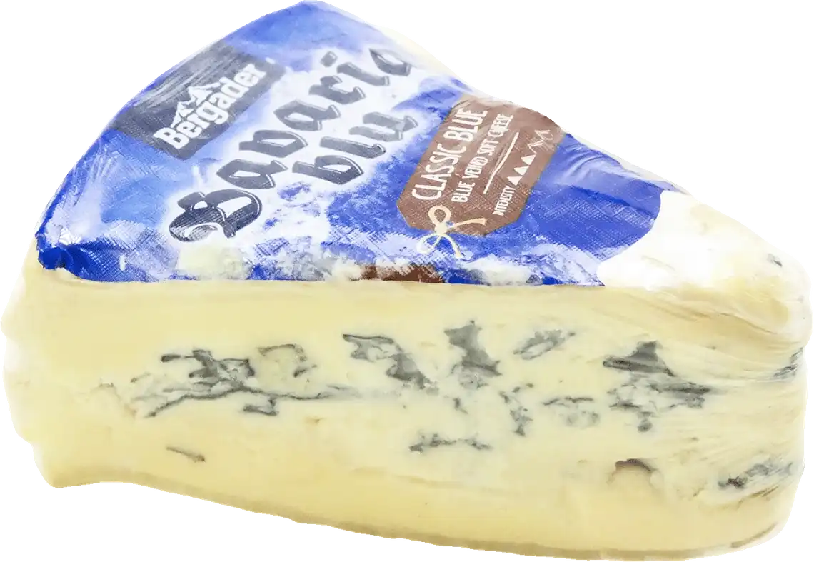 Сир Bergader Bavaria Blu 70% ваговий